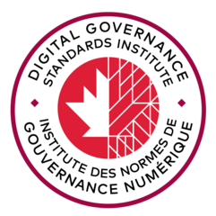 Logo de l'Institut des normes de gouvernance numérique